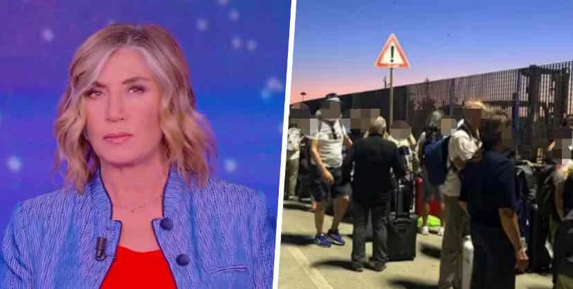 Viaggio da incubo per Myrta Merlino: 27 ore di attesa a Palermo prima di raggiungere Pantelleria