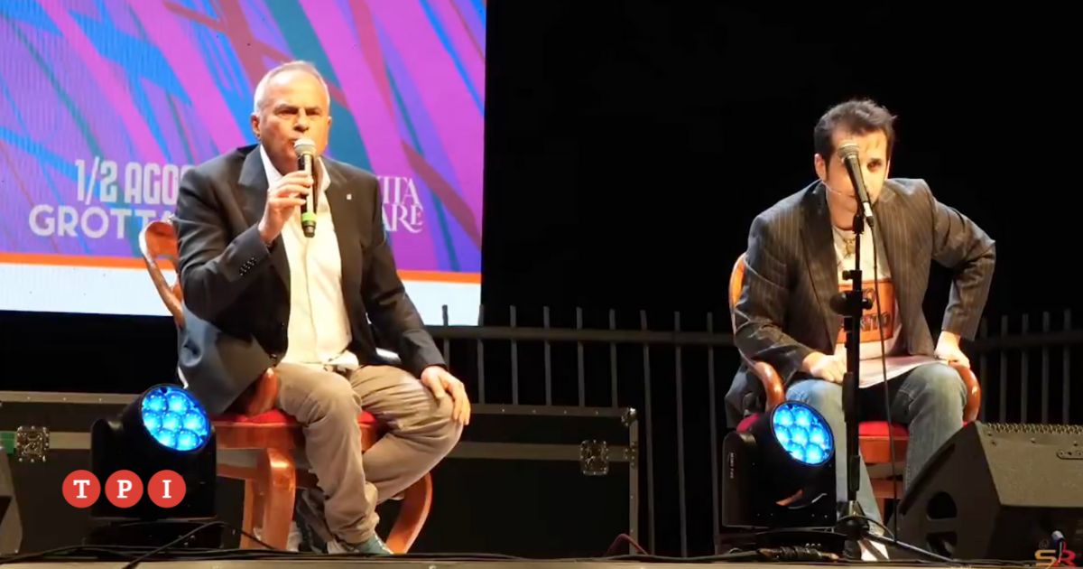 Scontro tra Marco Santin e spettatore a Grottammare su Gaza e indifferenza sociale