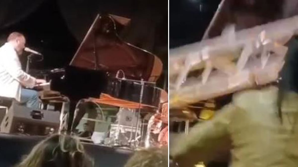 Raphael Gualazzi: crollo delle luci sul palco ad Agnone Cilento, nessun ferito ma grande paura tra il pubblico