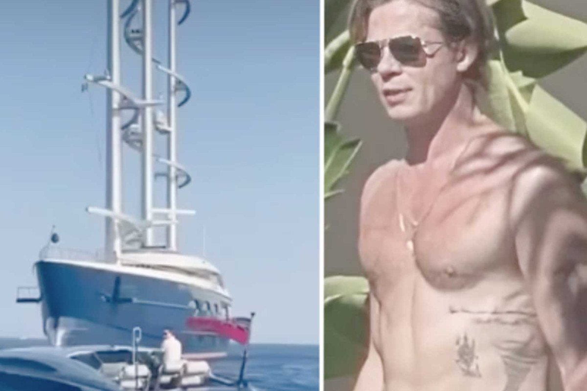 Black Pearl e Brad Pitt: un’esclusiva crociera nel Tirreno che ha catturato Ponza e il mondo!