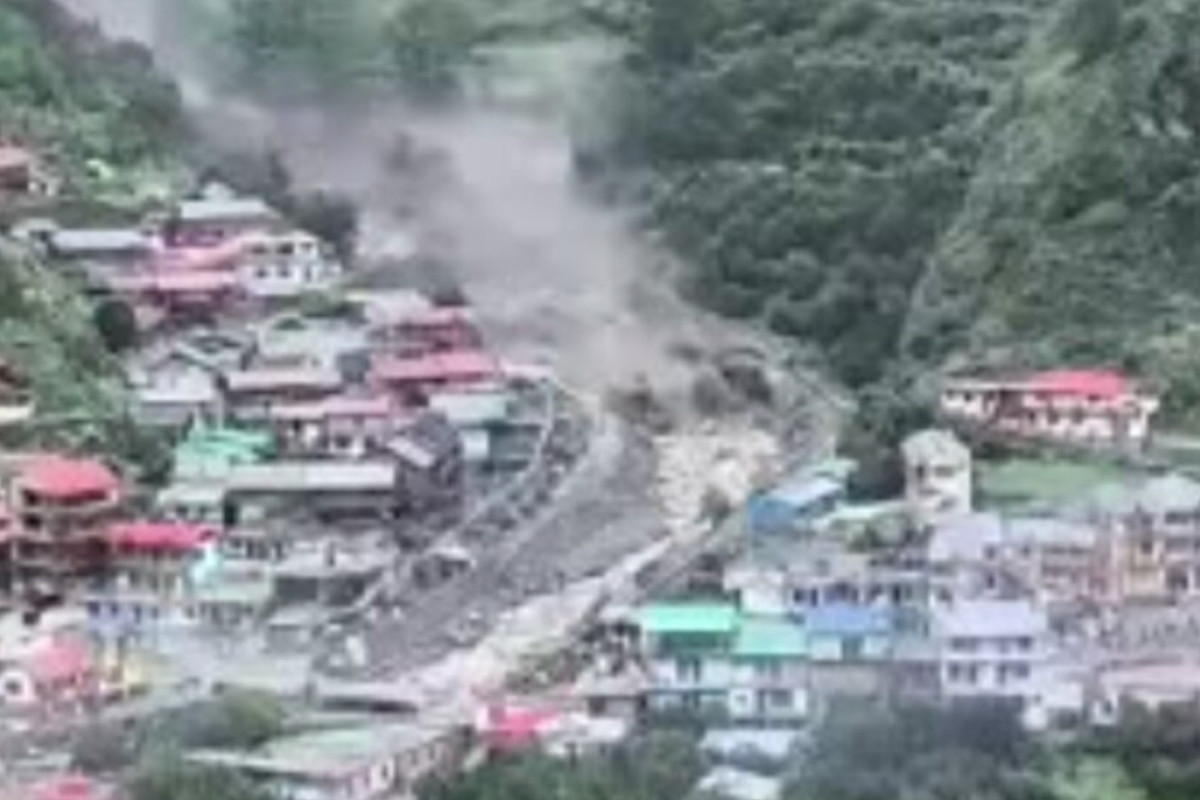 Dharali in Uttarakhand sconvolta da nubifragio e frana: bilancio tragico di 4 morti e decine di dispersi