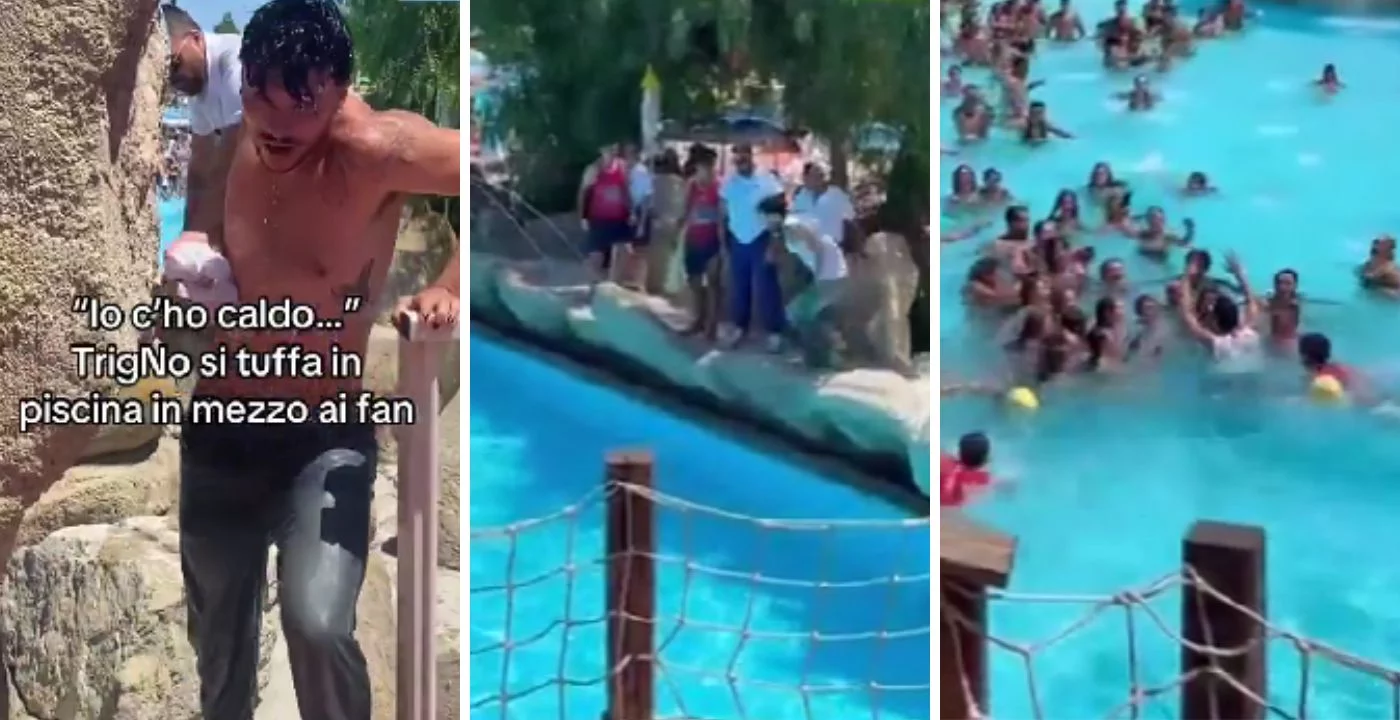 Trigno si tuffa con i fan all’Acqua Park: l’evento estivo che ha sorpreso tutti!