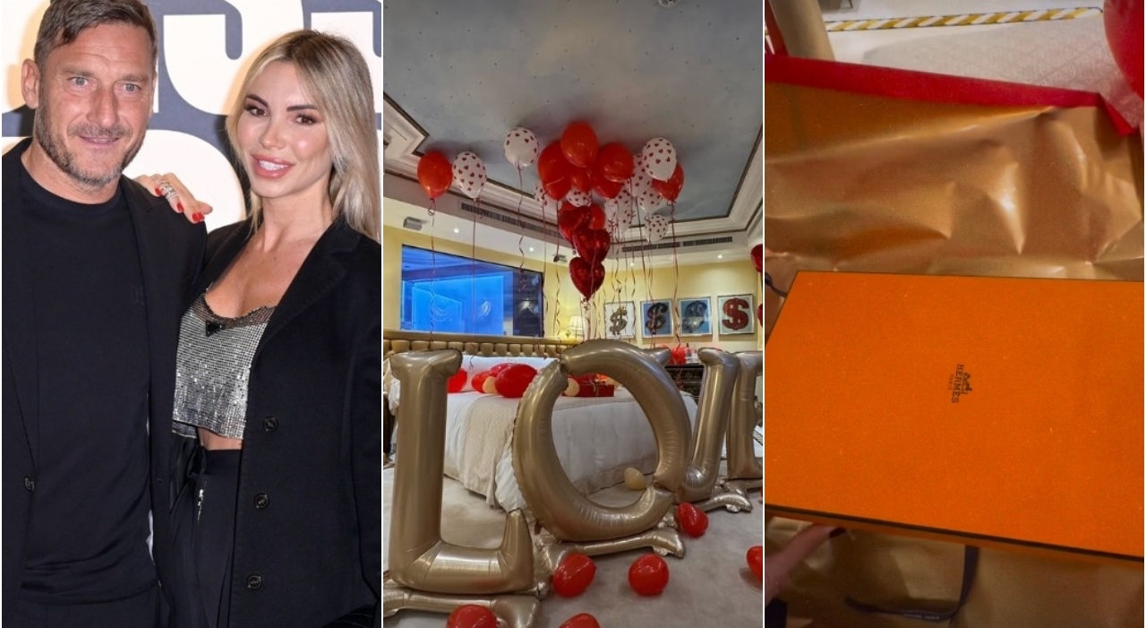 Totti e Noemi Festeggiano Tre Anni Insieme con una Serata di Lusso a Roma