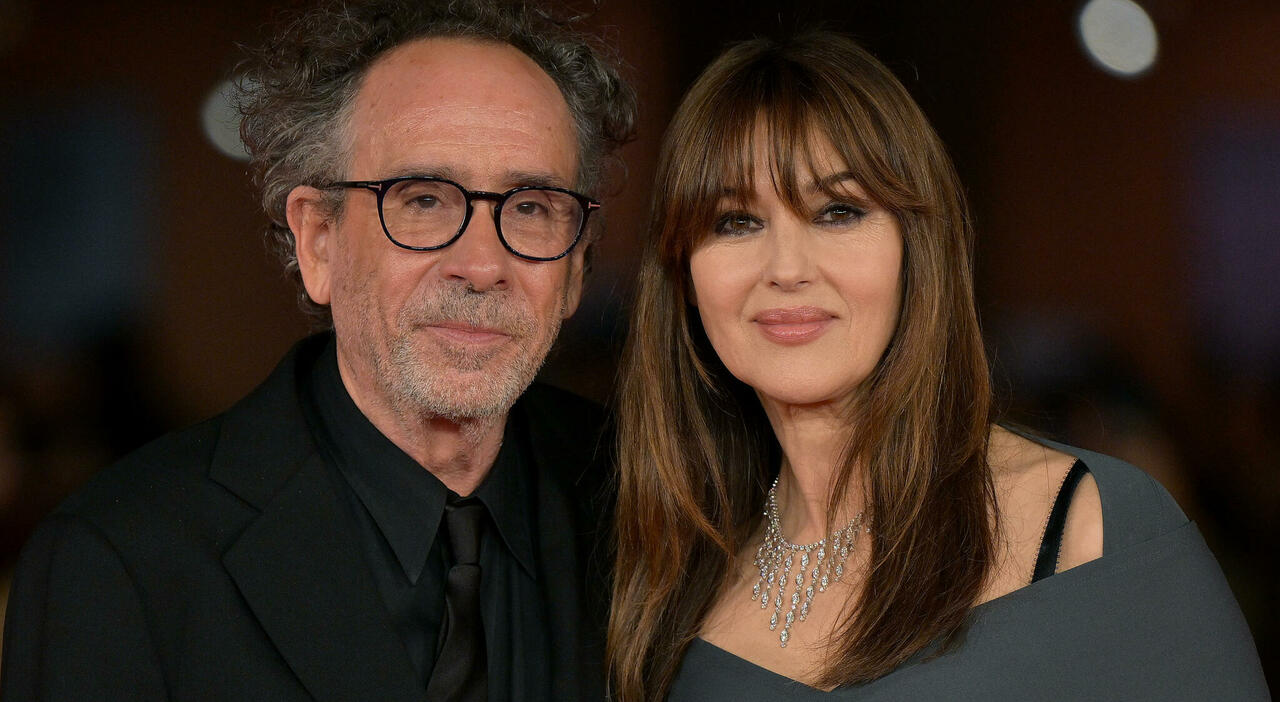 Monica Bellucci e Tim Burton annunciano la loro separazione dopo un anno di relazione