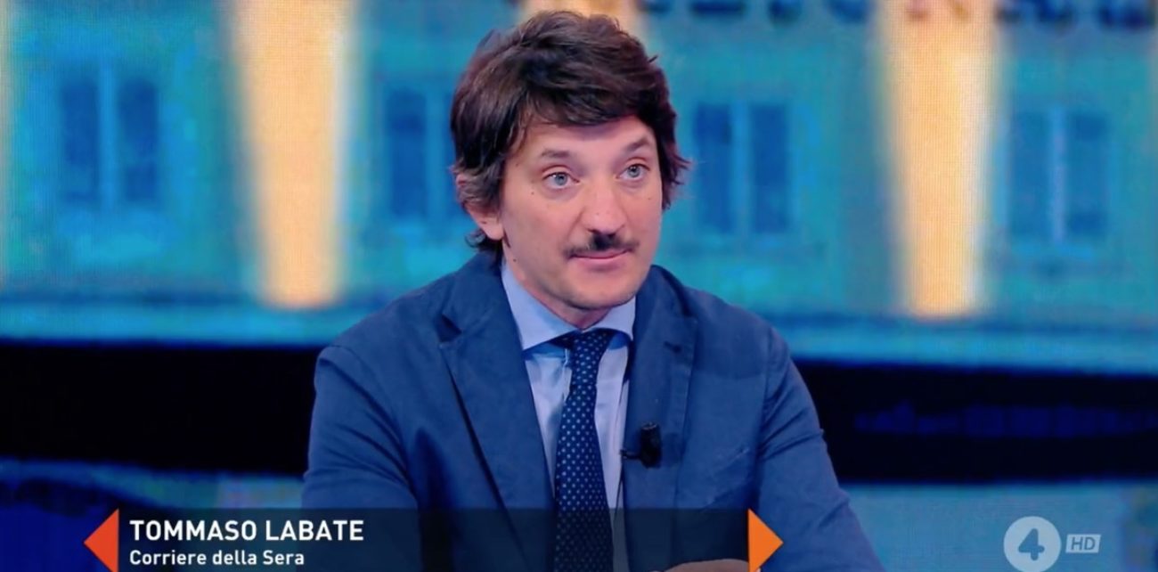 RealPolitik: il nuovo talk show di attualità con Tommaso Labate su Rete 4, stasera ospiti De Luca e Veltroni