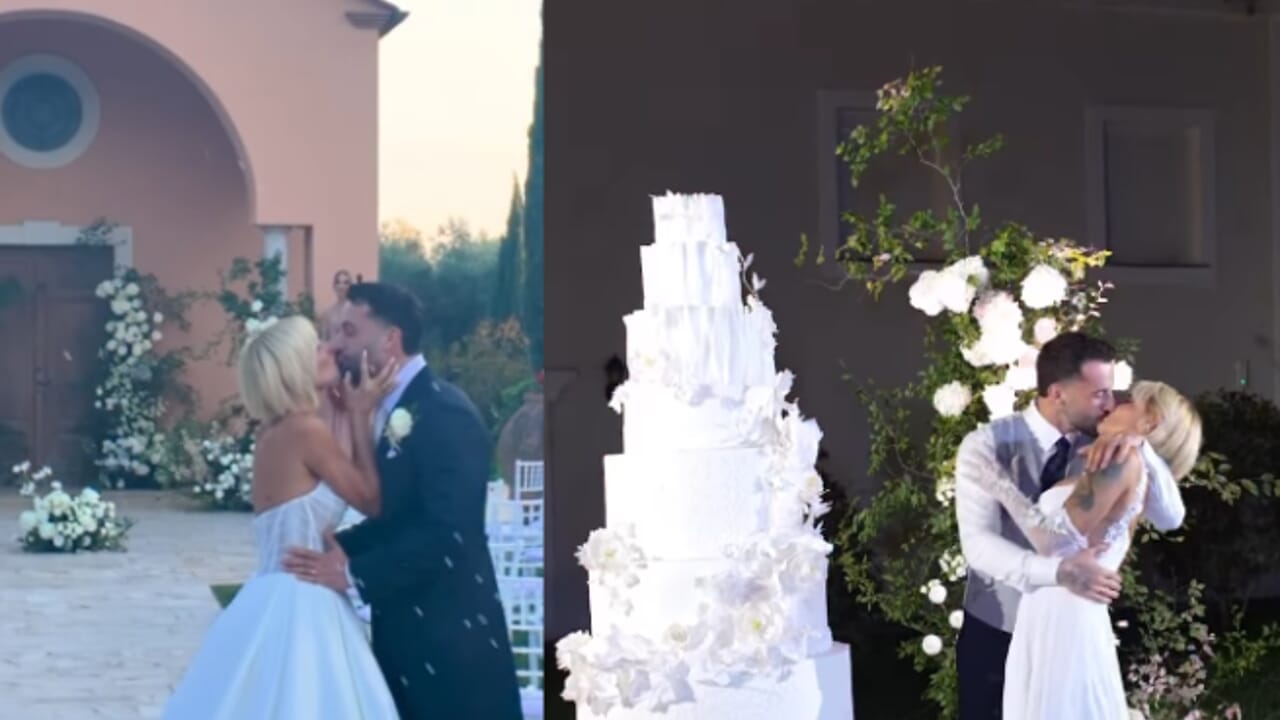 Veronica Peparini e Andreas Muller si sposano dopo dieci anni d’amore e festeggiano con una cerimonia da sogno vicino Roma
