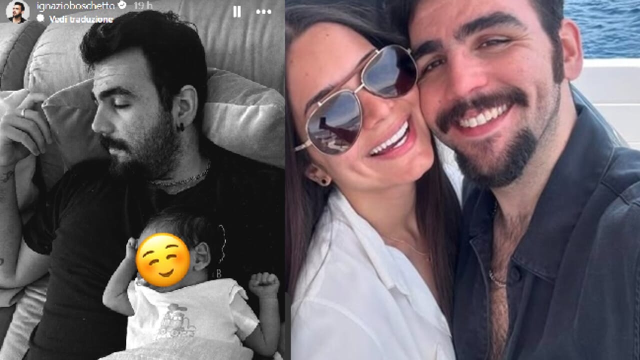 Ignazio Boschetto e Michelle Bertolini annunciano la nascita del loro primo figlio Gabriele