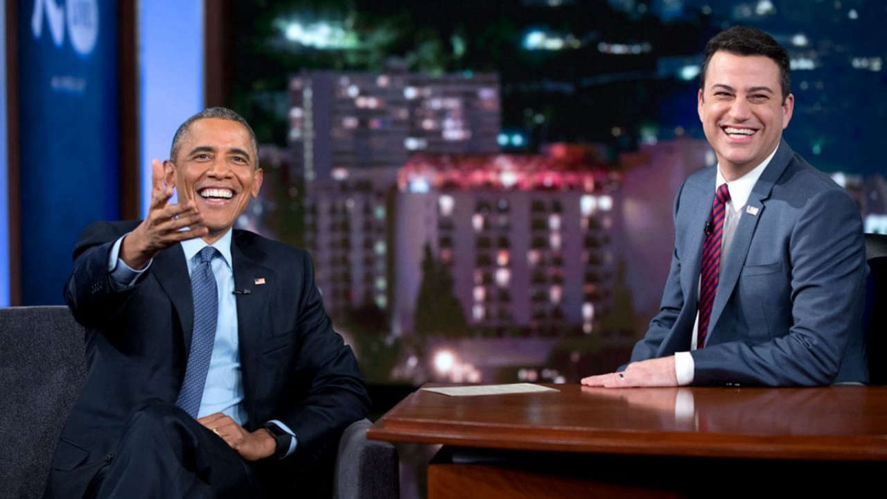 Jimmy Kimmel sostenuto da Barack Obama e sindacati nella difesa della libertà di parola