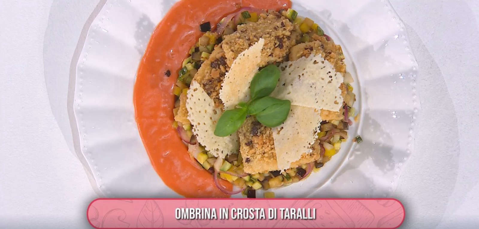 Ombrina in crosta di taralli di Gian Piero Fava | É sempre mezzogiorno, 16 settembre 2025