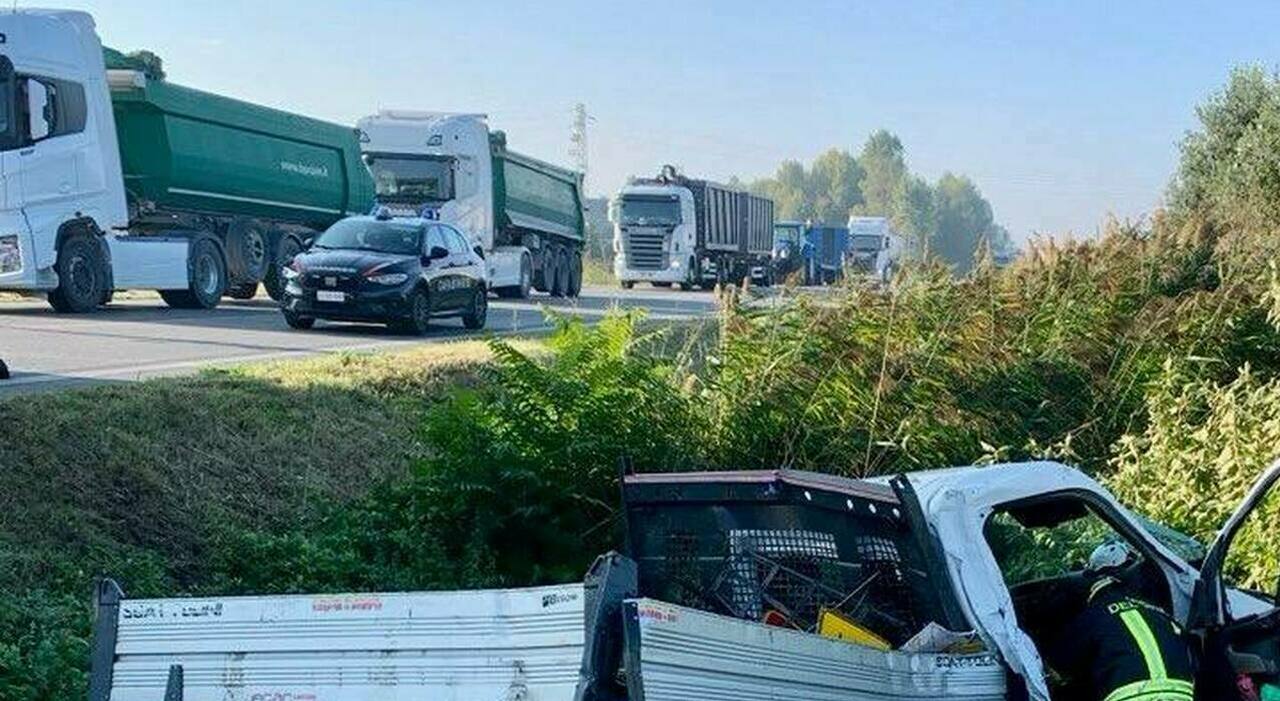 Grave incidente sulla Statale 309: un morto e due feriti, chiusa la Romea per soccorsi