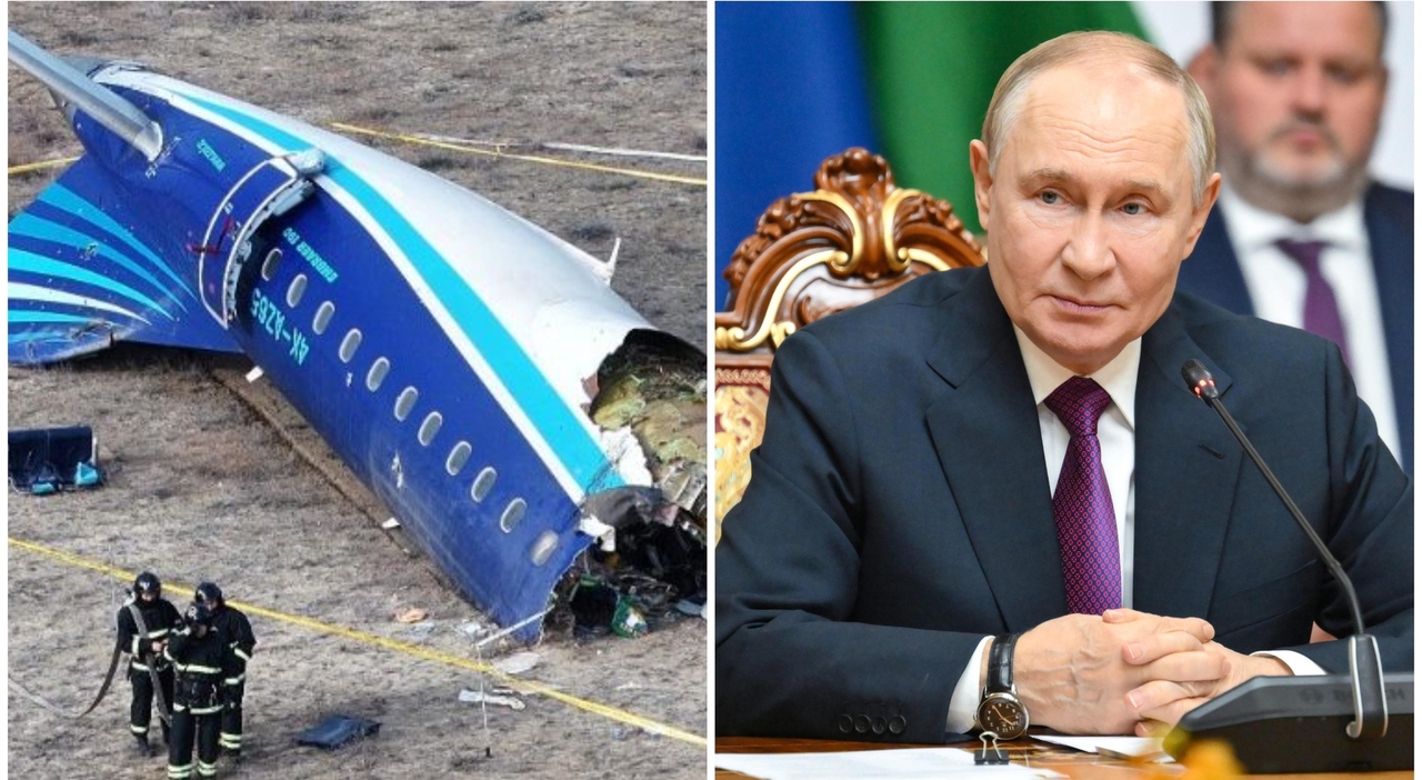 Incidente aereo in Russia: Putin e Aliyev si incontrano dopo la tragedia che ha causato 38 vittime