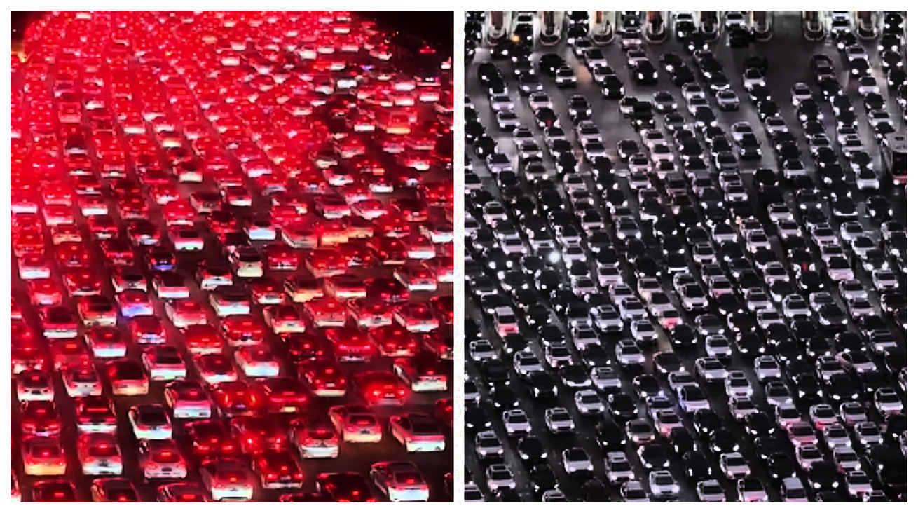 Traffico Record al Casello di Whuzang: Oltre 2 Milioni di Viaggiatori Ritornano a Casa Dopo le Festività in Cina