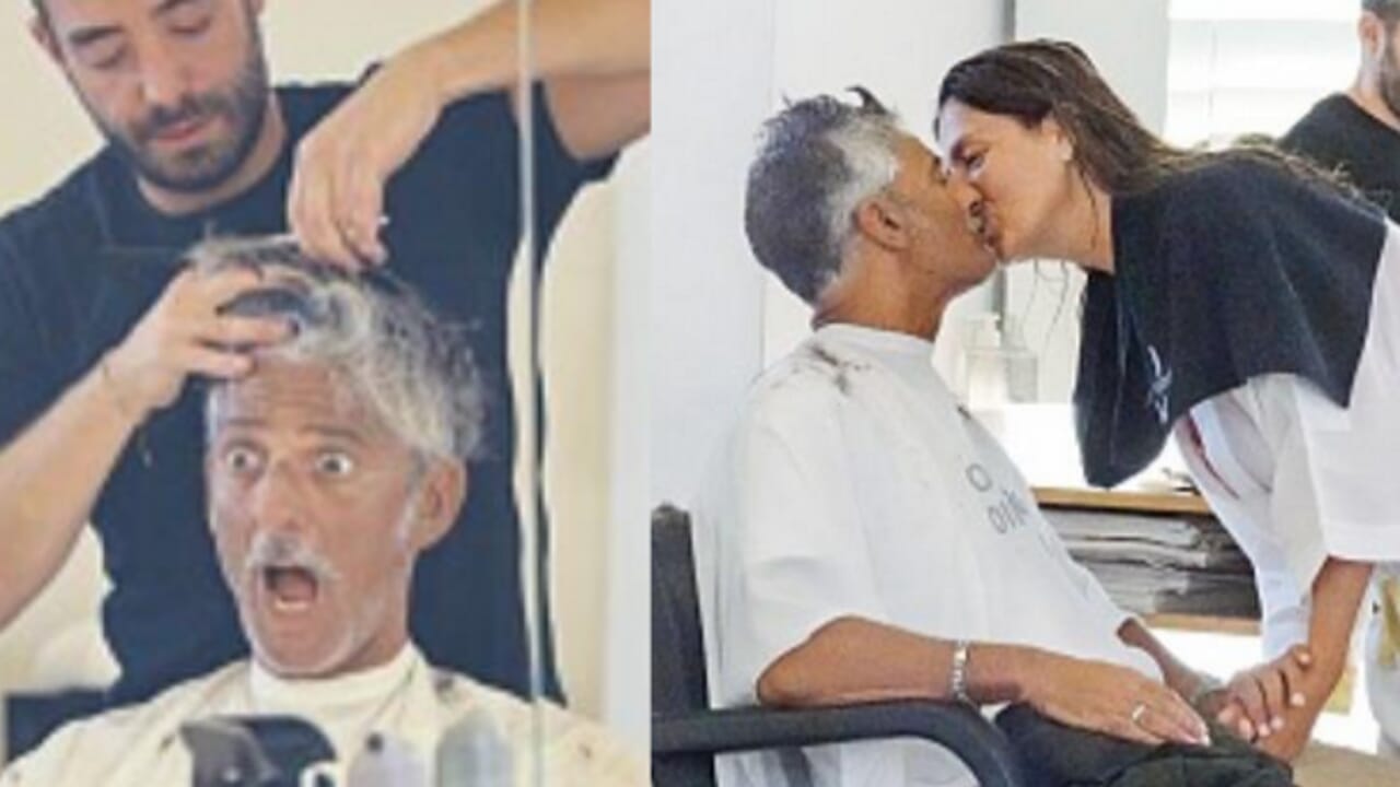 Fiorello e Susanna Biondo: un momento di amore e relax al parrucchiere a Roma