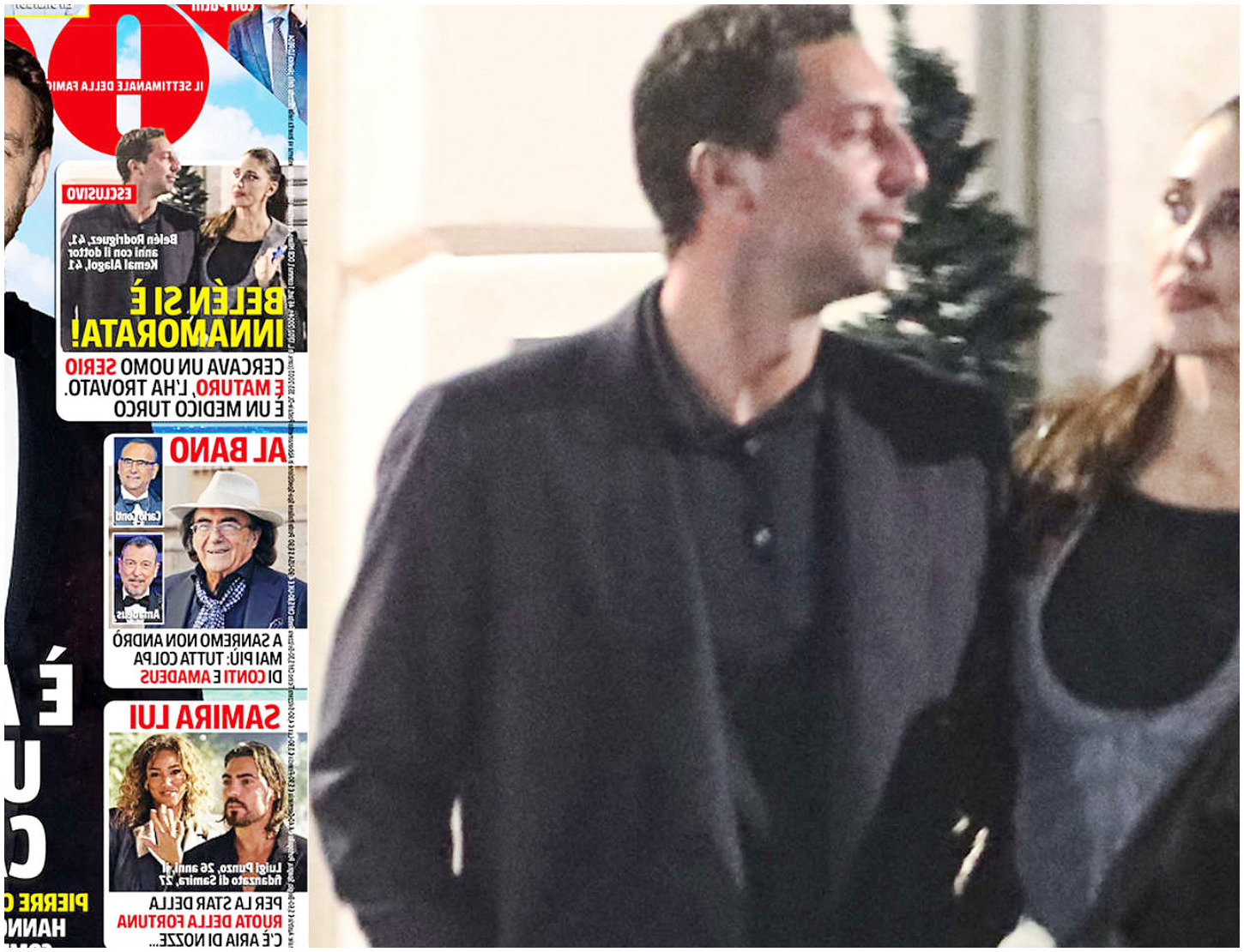 Belen Rodriguez immortalata in un momento di intimità con il medico turco Kemal Alagol Belen Rodriguez immortalata in un momento di intimità con il medico turco Kemal Alagol