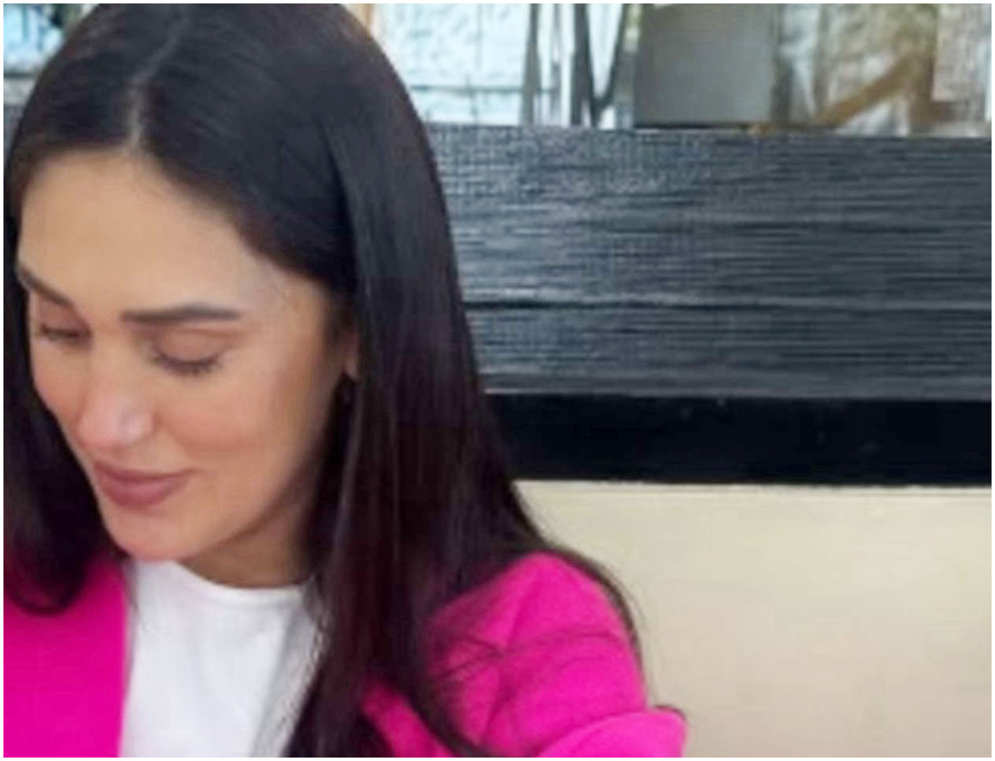 Cecilia Rodriguez porta la figlia a cena al ristorante a pochi giorni dal parto avvenuto Cecilia Rodriguez porta la figlia a cena al ristorante a pochi giorni dal parto avvenuto