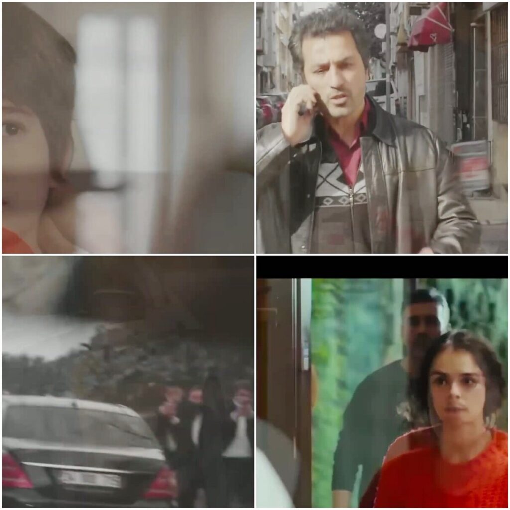 Collage di scene de La forza di una donna