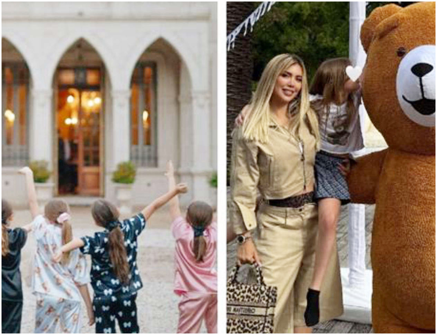 Festa stravagante e opulenta per Isabella, la figlia di Wanda Nara e Mauro Icardi, tra glamour e divertimento