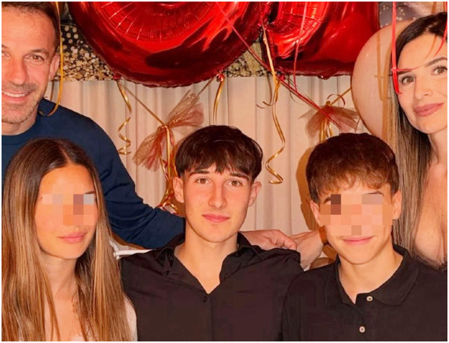 Tobias, il figlio di Alex Del Piero, festeggia il suo diciottesimo compleanno con una festa indimenticabile