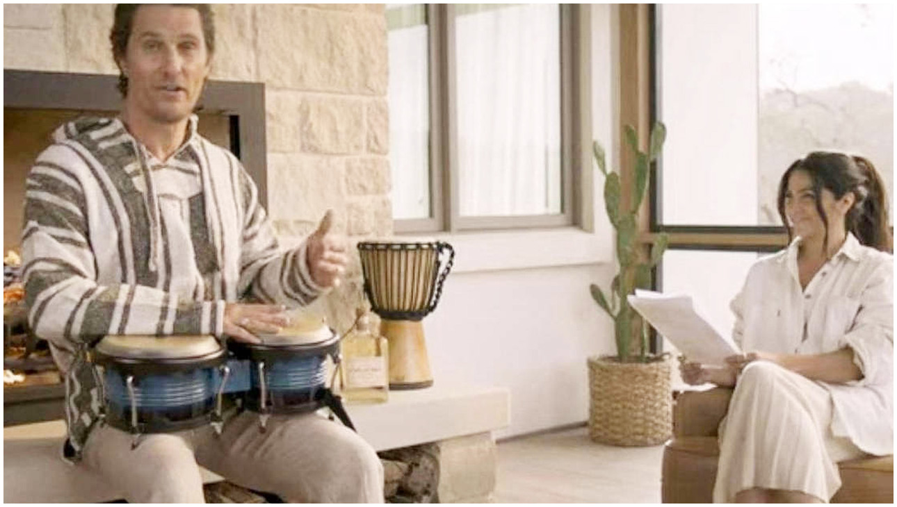 Matthew McConaughey ricorda l’arresto mentre suonava i bongos nudo: “L’ho rifatto 45 volte”