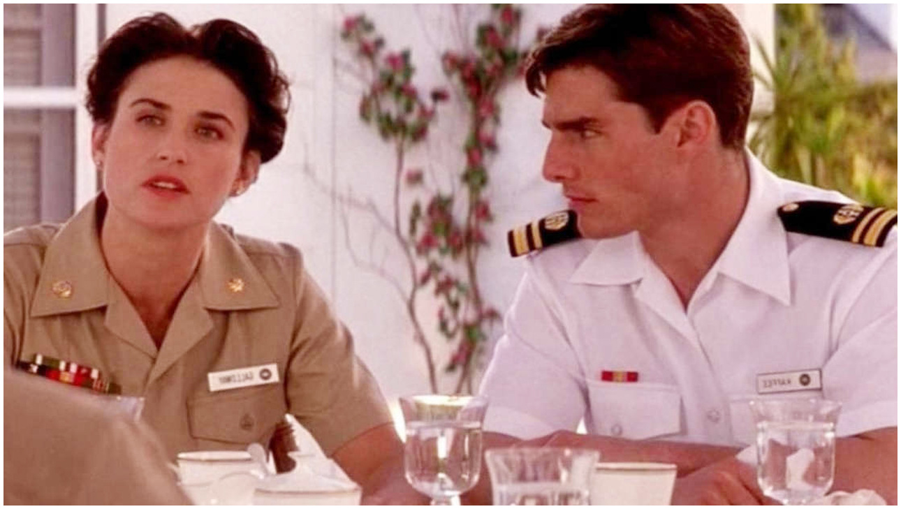 Demi Moore rivela che Tom Cruise si sentiva imbarazzato per la sua gravidanza sul set di Codice d’Onore Demi Moore rivela che Tom Cruise si sentiva imbarazzato per la sua gravidanza sul set di Codice d’Onore