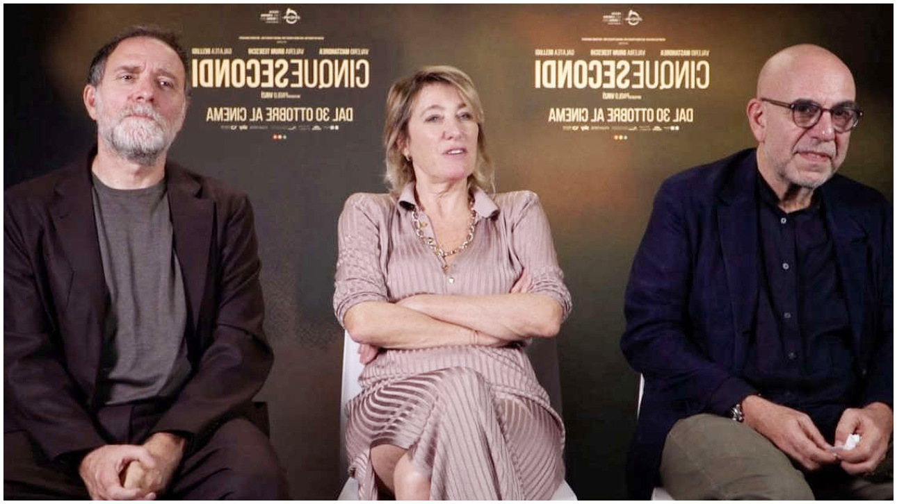 Cinque Secondi, video intervista con Paolo Virzì, Valerio Mastandrea e Valeria Bruni Tedeschi Cinque Secondi, video intervista con Paolo Virzì, Valerio Mastandrea e Valeria Bruni Tedeschi