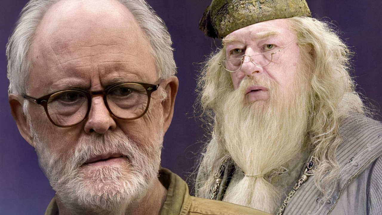 Harry Potter, prima immagine di John Lithgow nei panni di Albus Silente sul set della serie HBO Harry Potter, prima immagine di John Lithgow nei panni di Albus Silente sul set della serie HBO