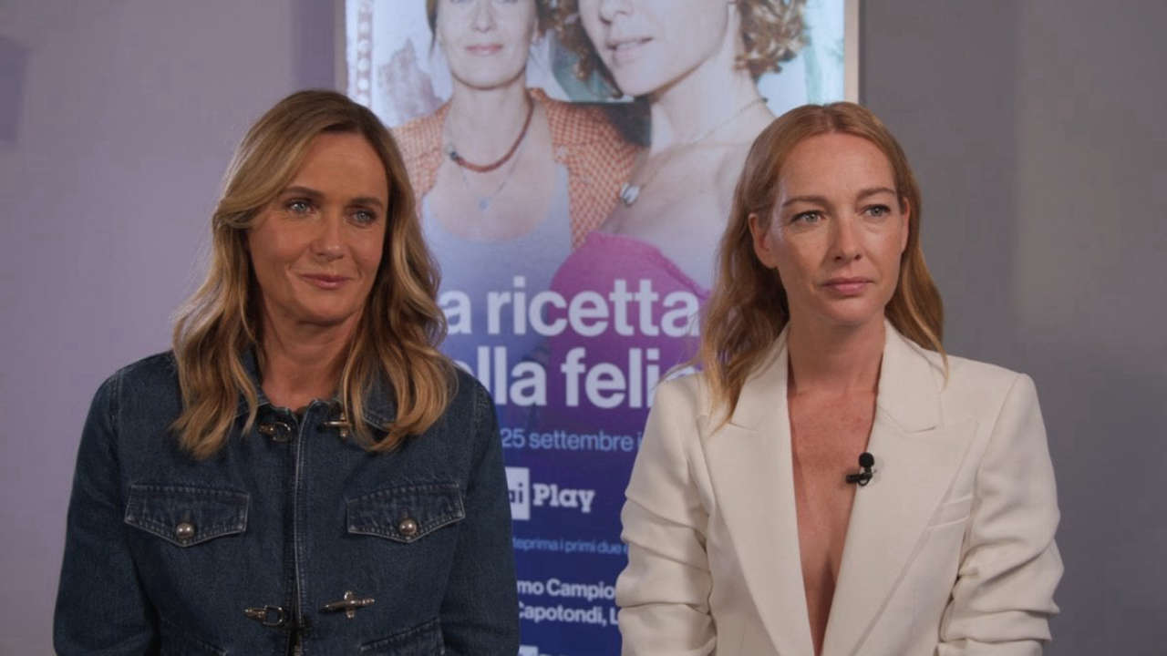 La ricetta della felicità, intervista a Cristiana Capotondi e Lucia Mascino per la serie Rai