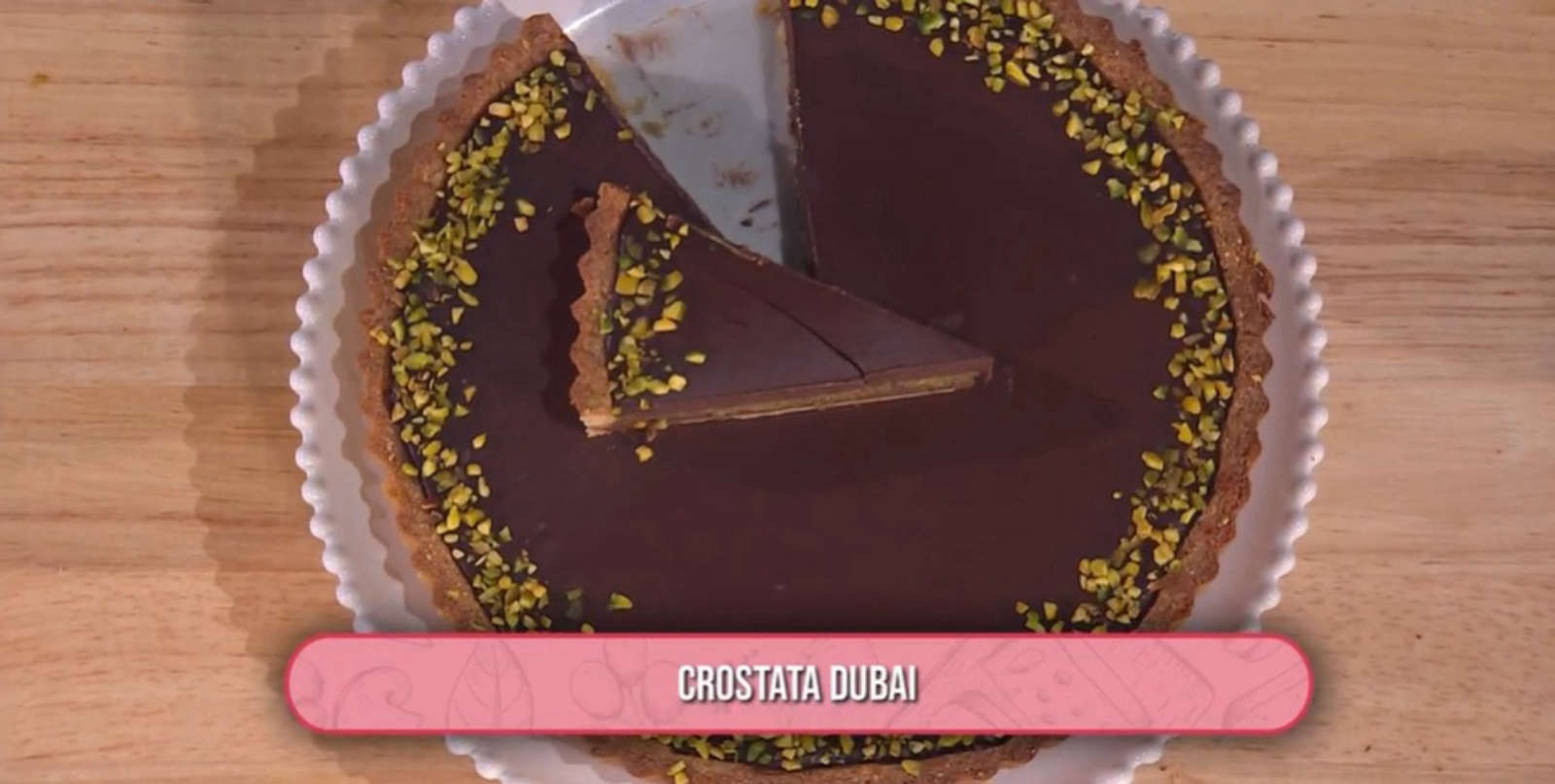 Crostata Dubai di Sonia Peronaci | É sempre mezzogiorno, 3 ottobre 2025