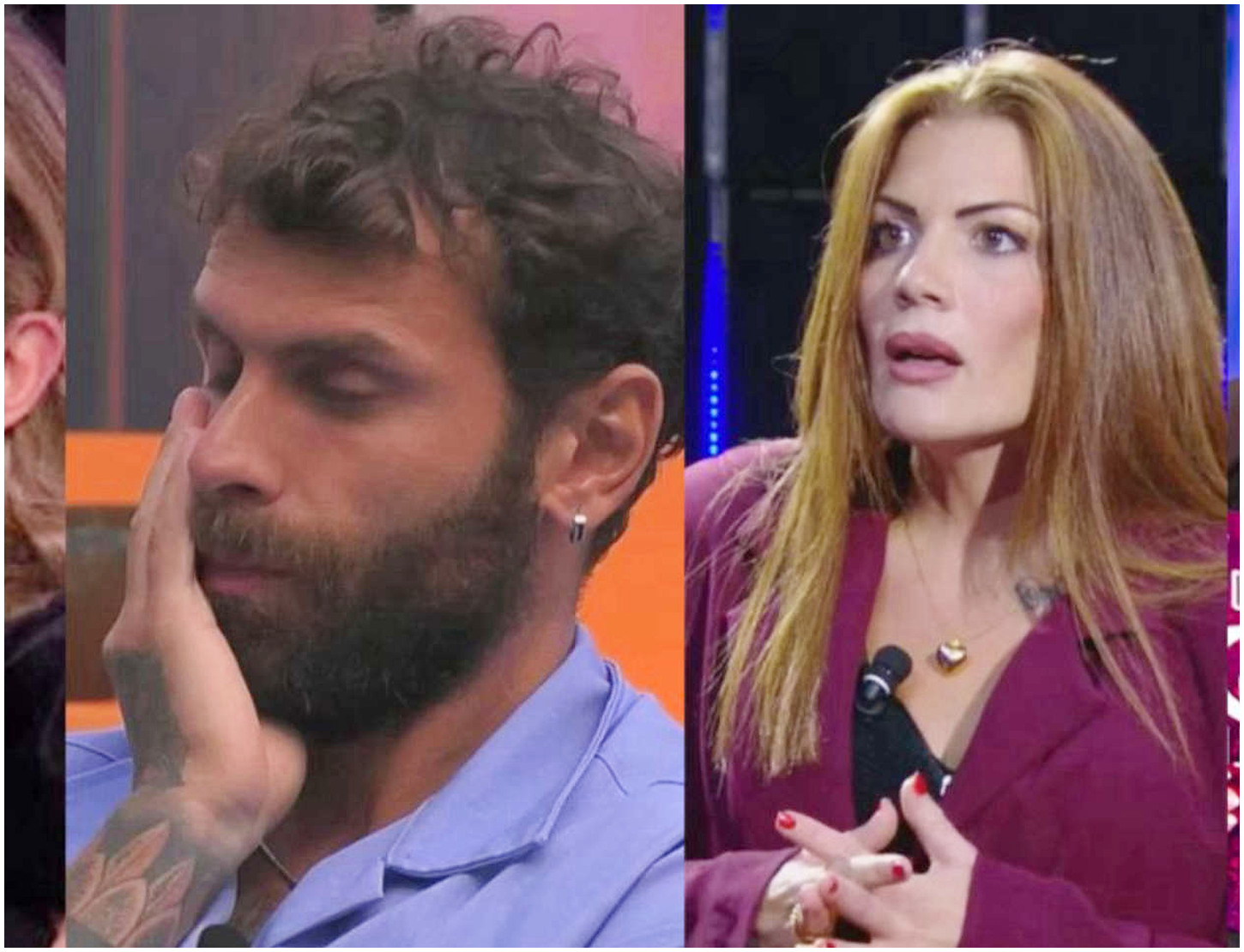 Ventura interviene al Grande Fratello, protagonisti Valentina e Domenico: Bruganelli rappresenta il pubblico Ventura interviene al Grande Fratello, protagonisti Valentina e Domenico: Bruganelli rappresenta il pubblico