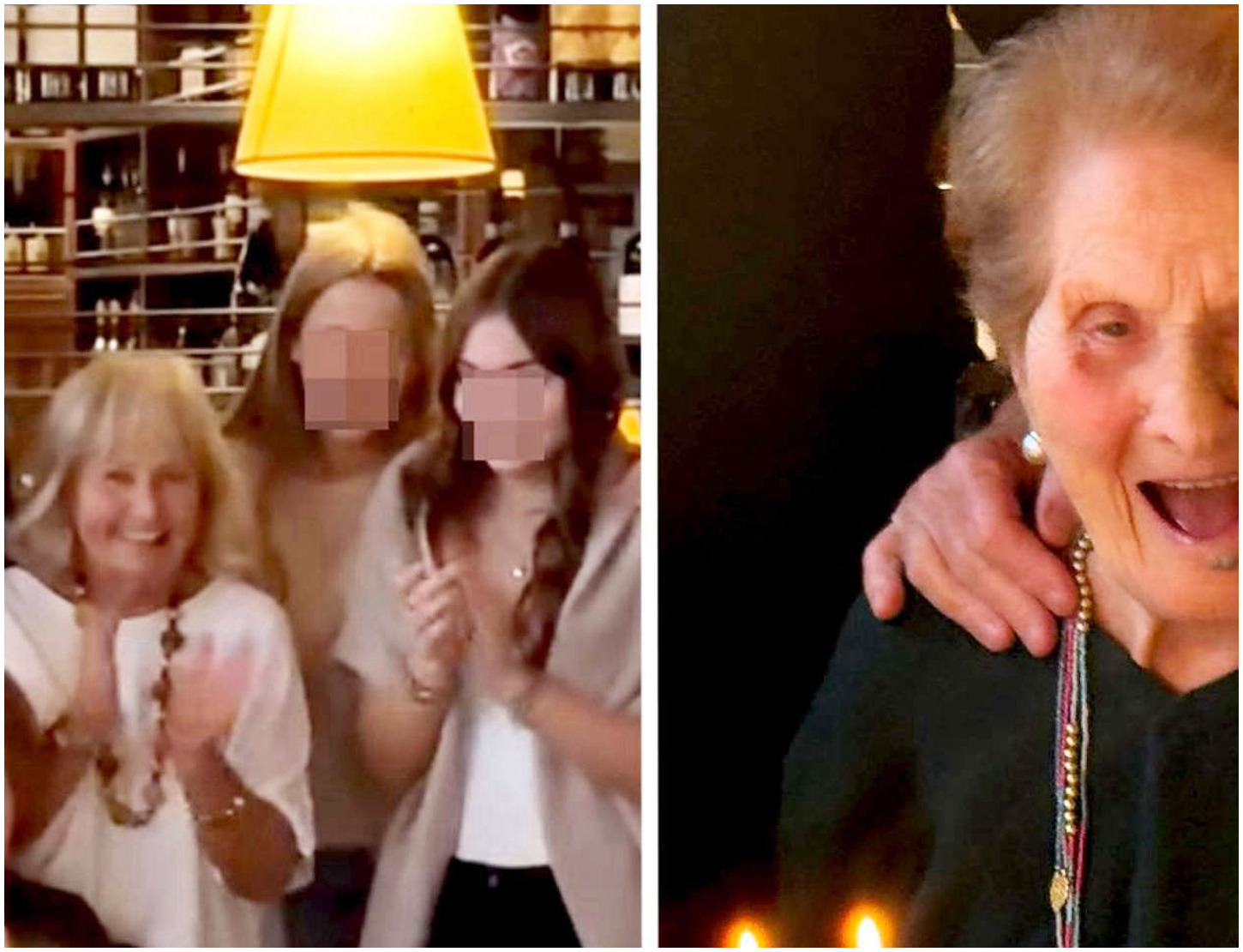 Alessia Marcuzzi festeggia a Roma il 102° compleanno di nonna Mela insieme a figli e parenti