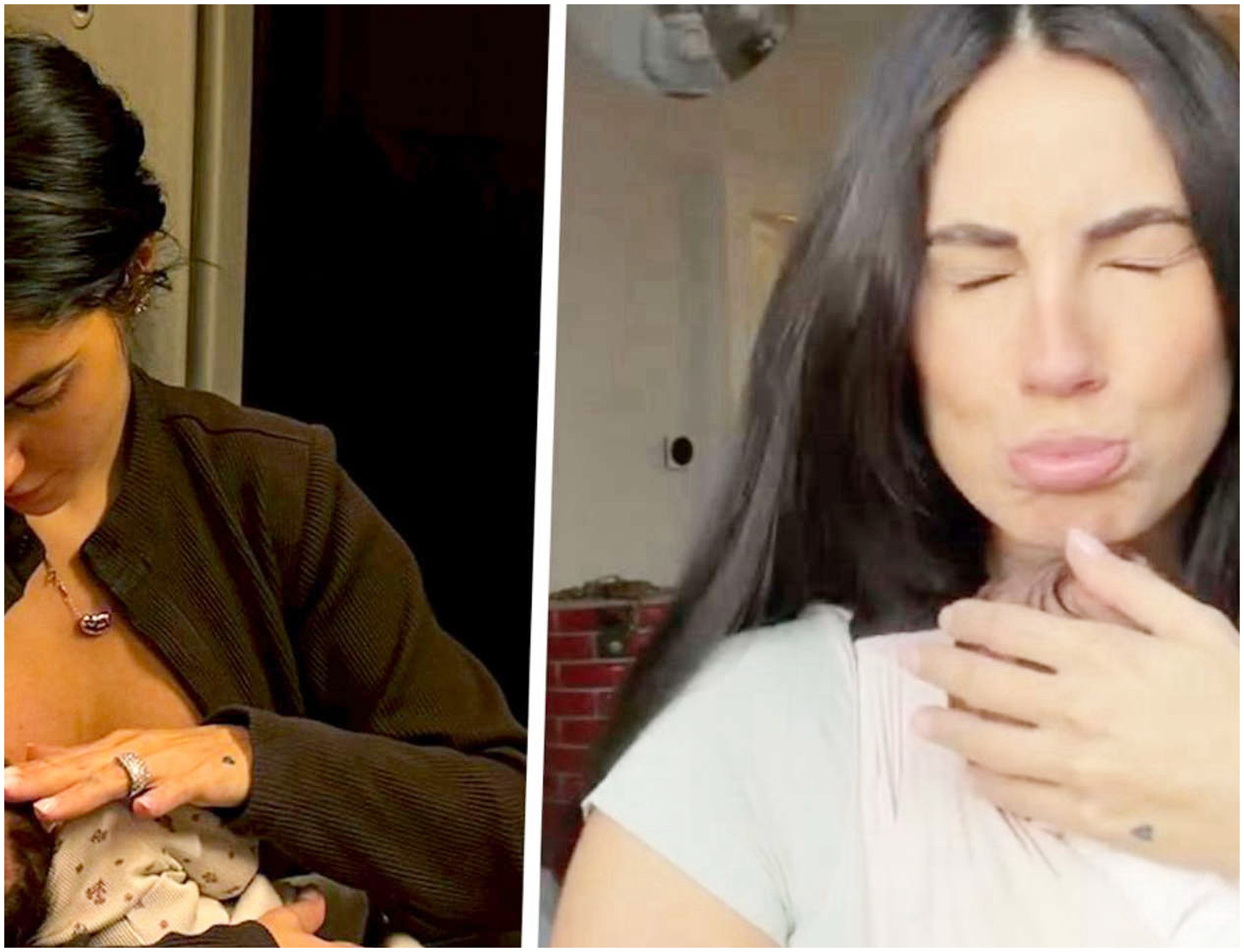 Giulia De Lellis racconta il primo mese di vita a tre con Tony Effe e Priscilla, tra gioie e sfide