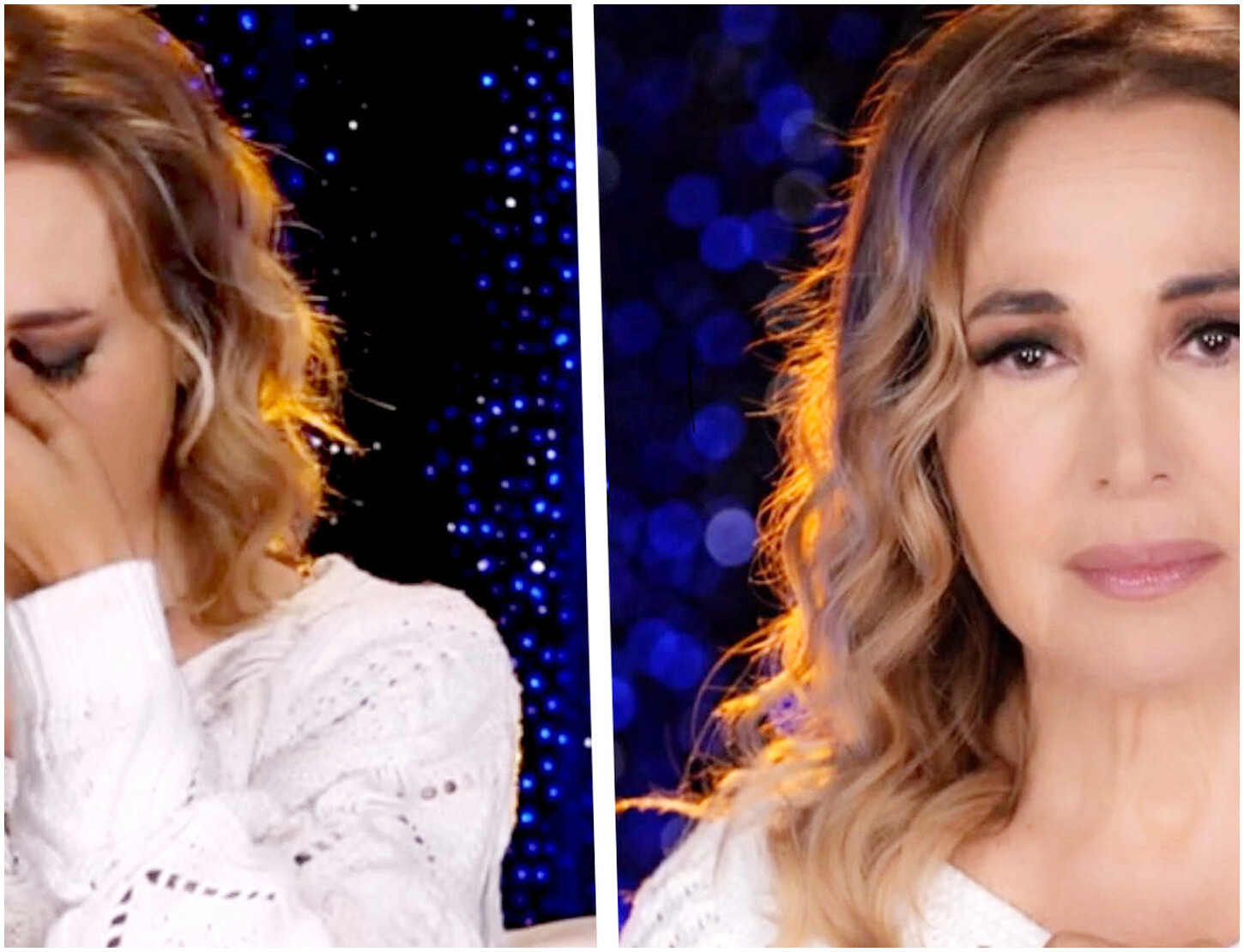Barbara d’Urso interrompe l’intervista a Ballando per la commozione nel ricordo della madre