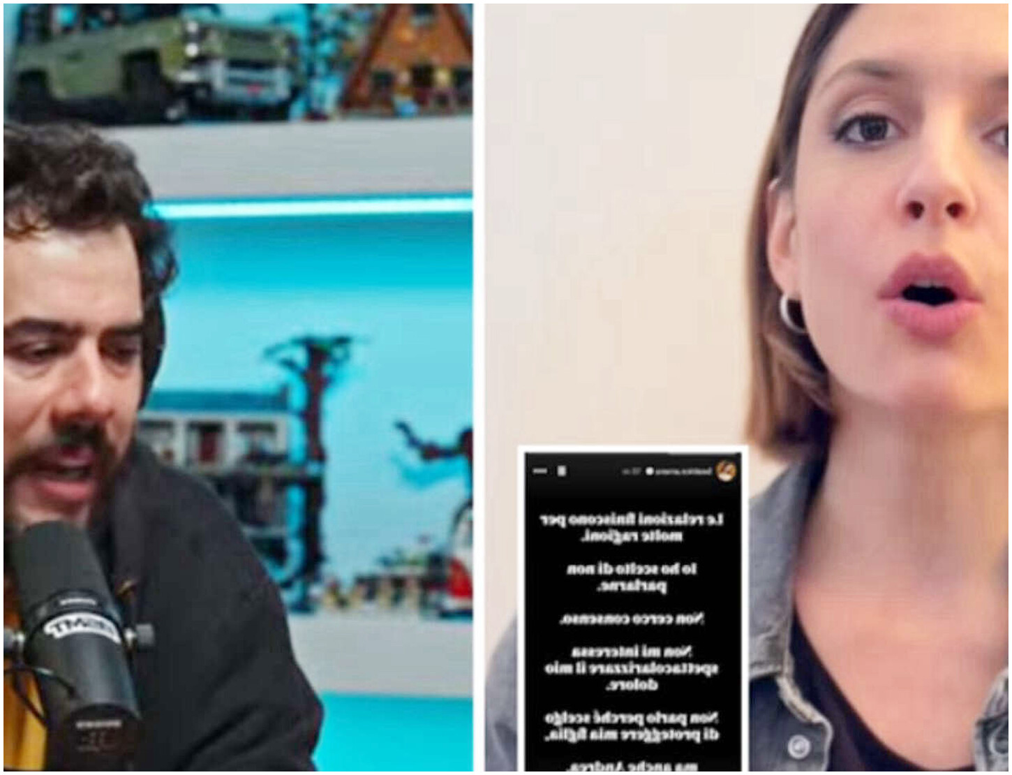 Beatrice Arnera risponde in modo deciso ad Andrea Pisani: non difenderò te e la bambina