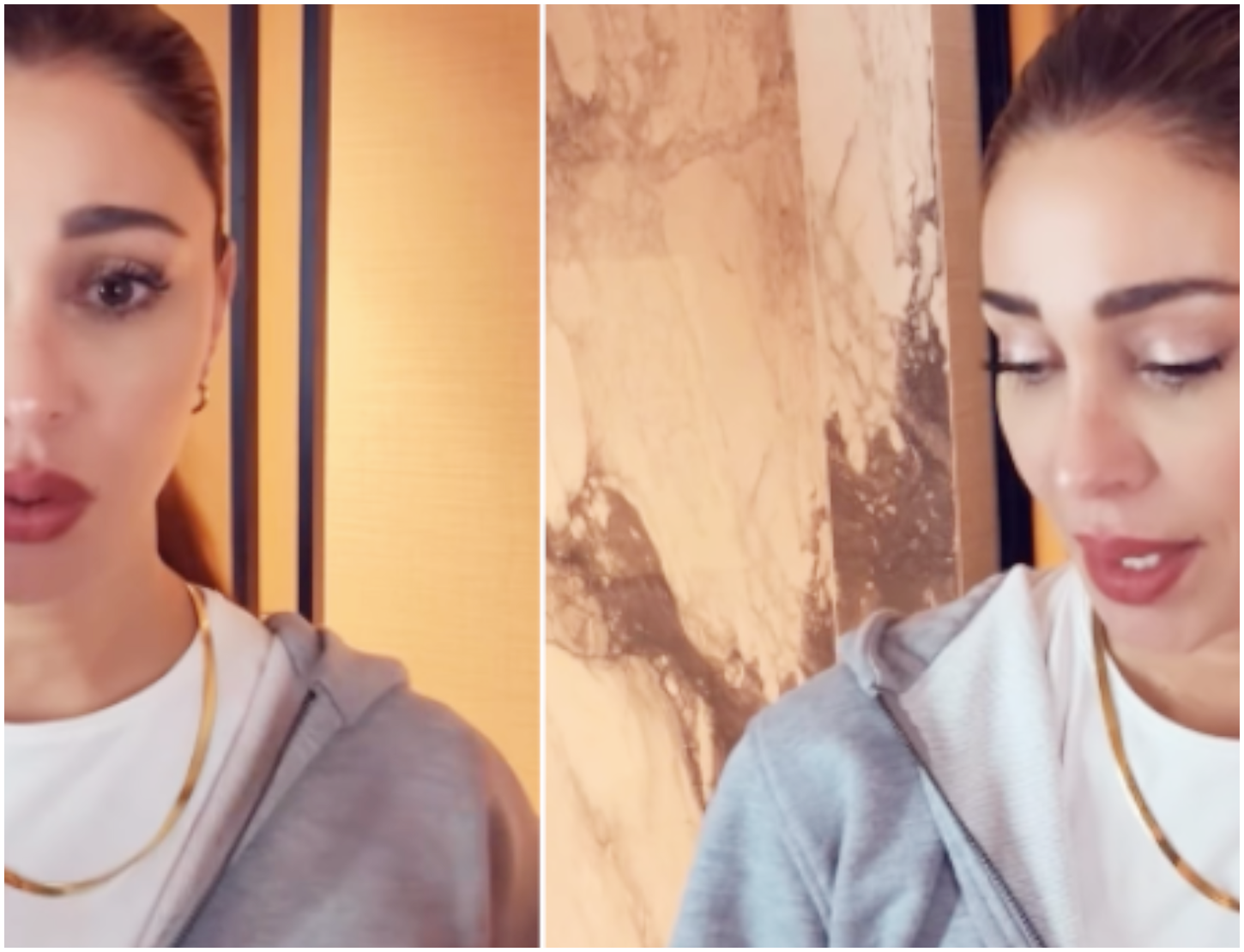 Il chiarimento di Belen Rodriguez sul suo stato durante l’esibizione a Milano sul palco