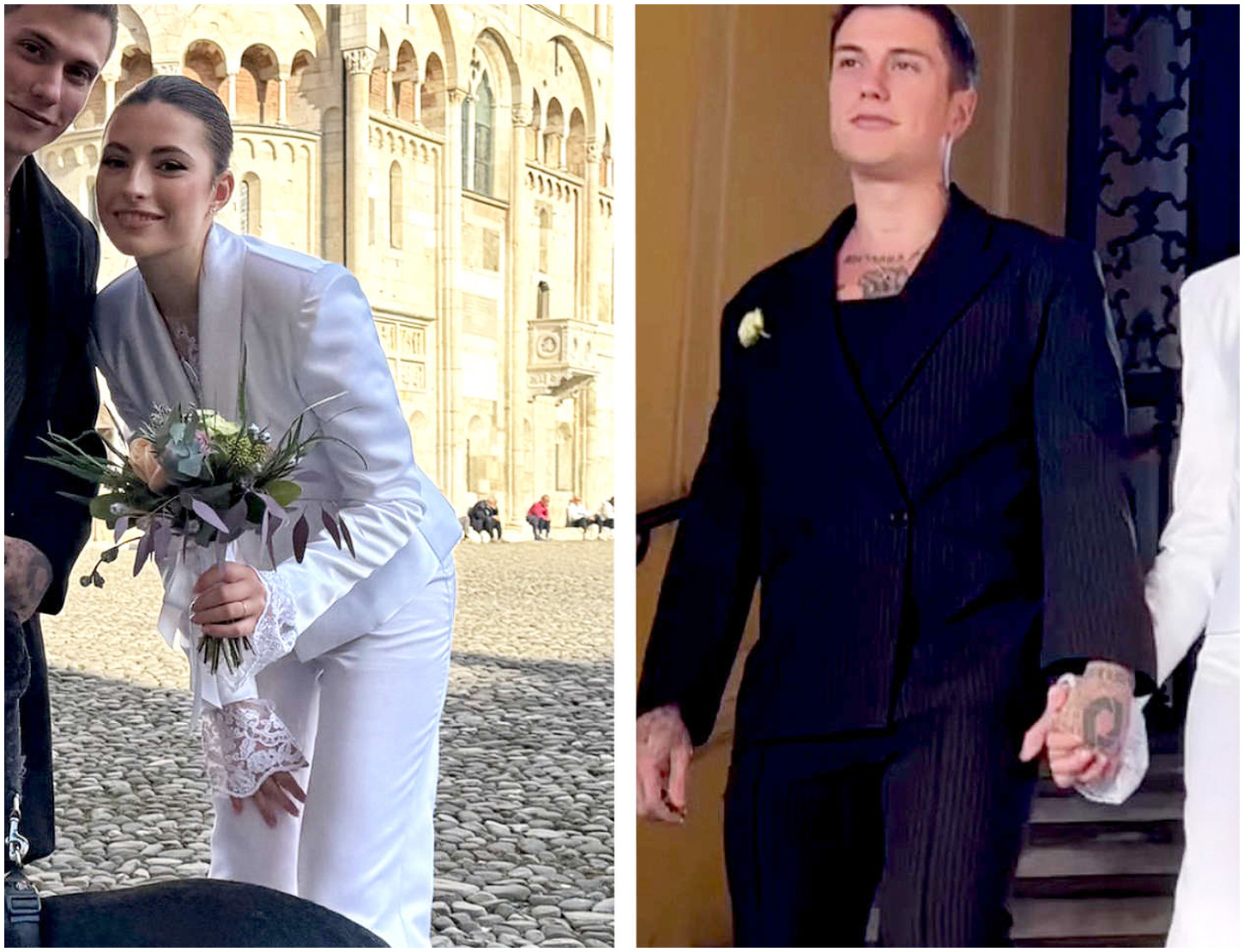 Benjamin Mascolo condivide foto delle nozze segrete con Greta e rivela il loro significato personale