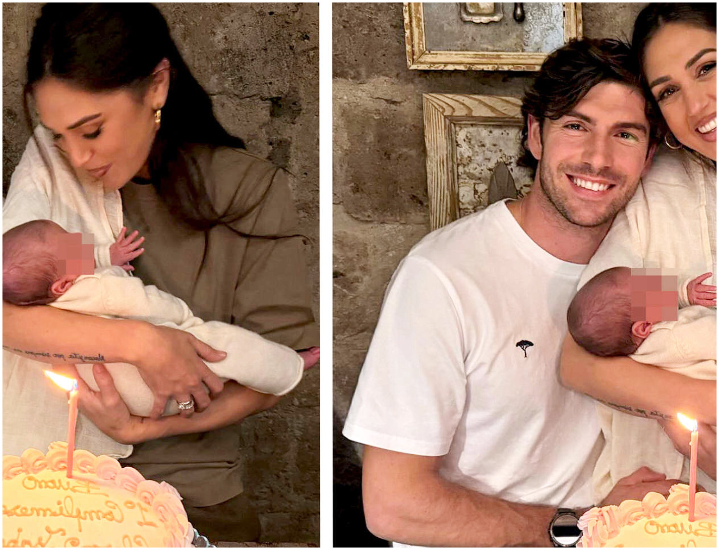 Cecilia Rodriguez e Ignazio Moser celebrano il primo mese di Clarita con un festoso viaggio e torta