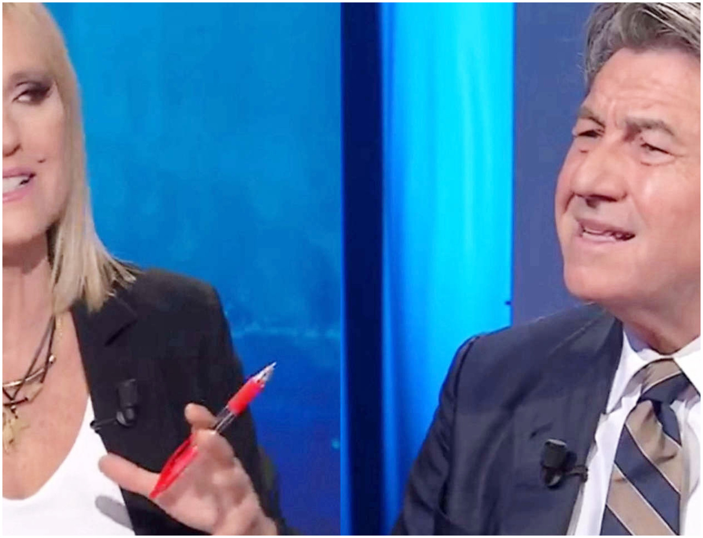 Tensione a Chi l’ha visto: Savu accusa Stasi di relazioni con diverse donne, scambio acceso in studio