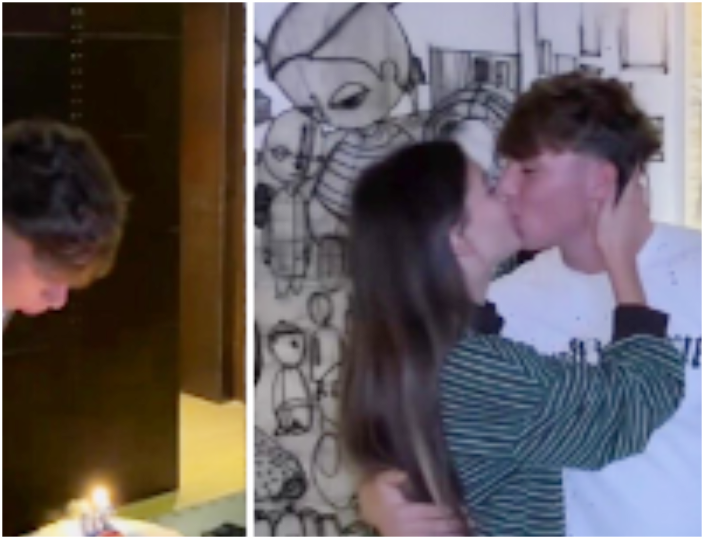 Cristian Totti festeggia il compleanno con una dolce sorpresa dalla fidanzata che gli porta la torta