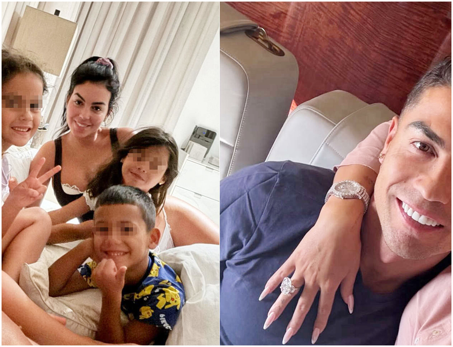 Cristiano Ronaldo rivela che le figlie hanno influenzato la decisione di sposare Georgina