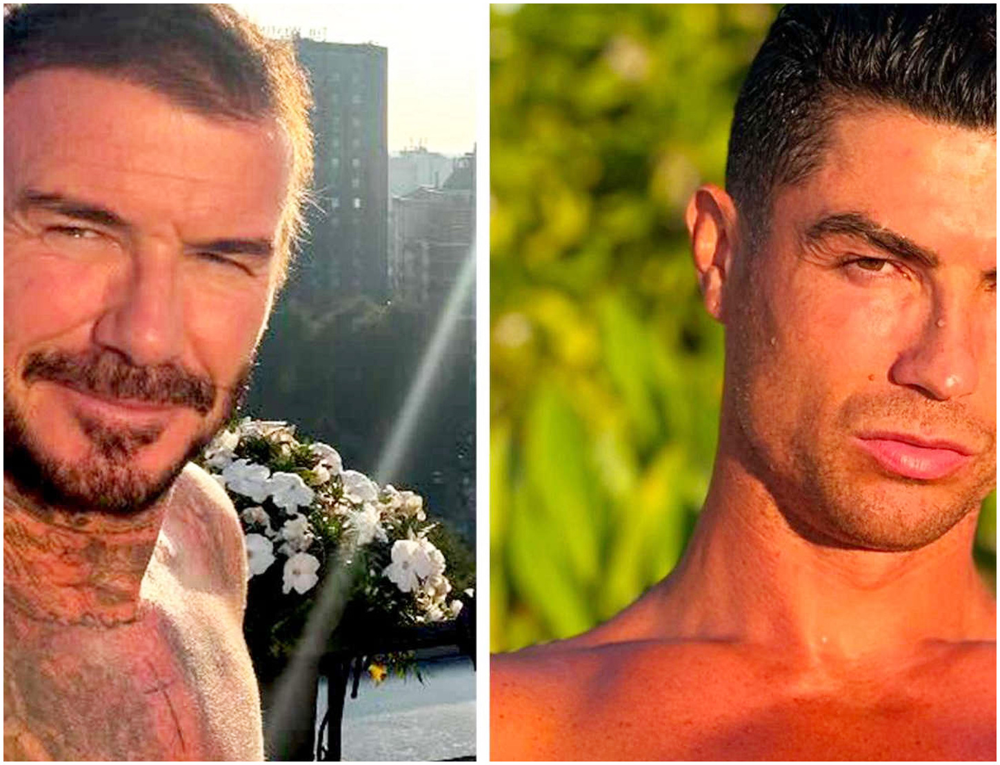 Cristiano Ronaldo sostiene di essere più attraente di Beckham e critica la fama di David