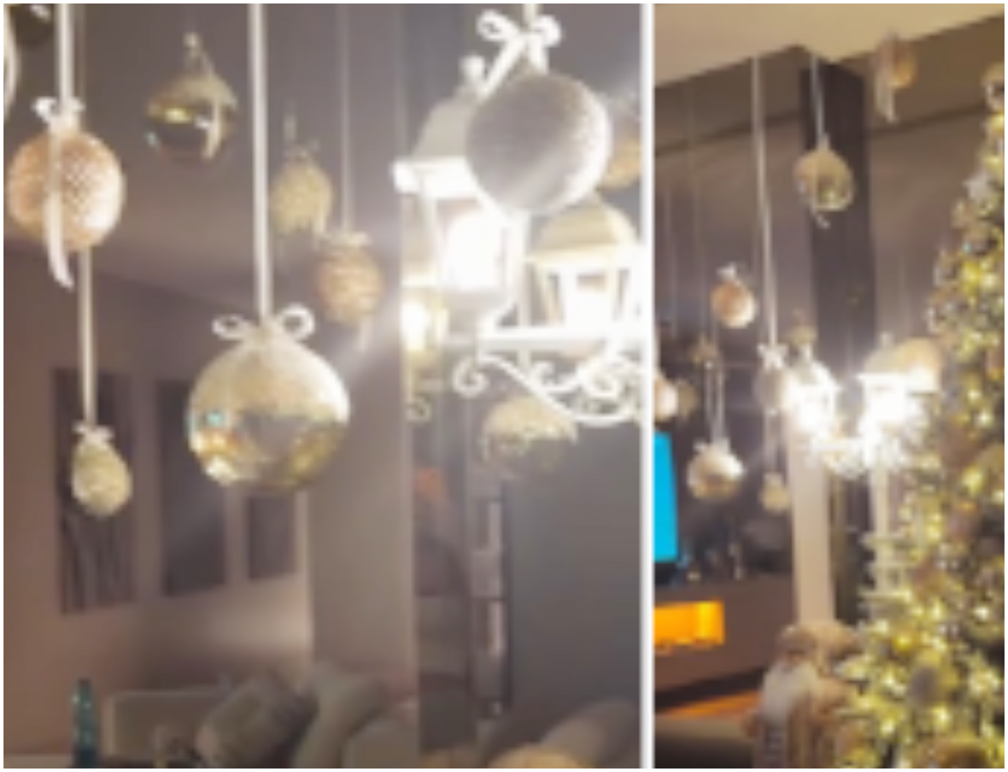Diletta Leotta condivide le immagini della sua splendida casa decorata per il Natale