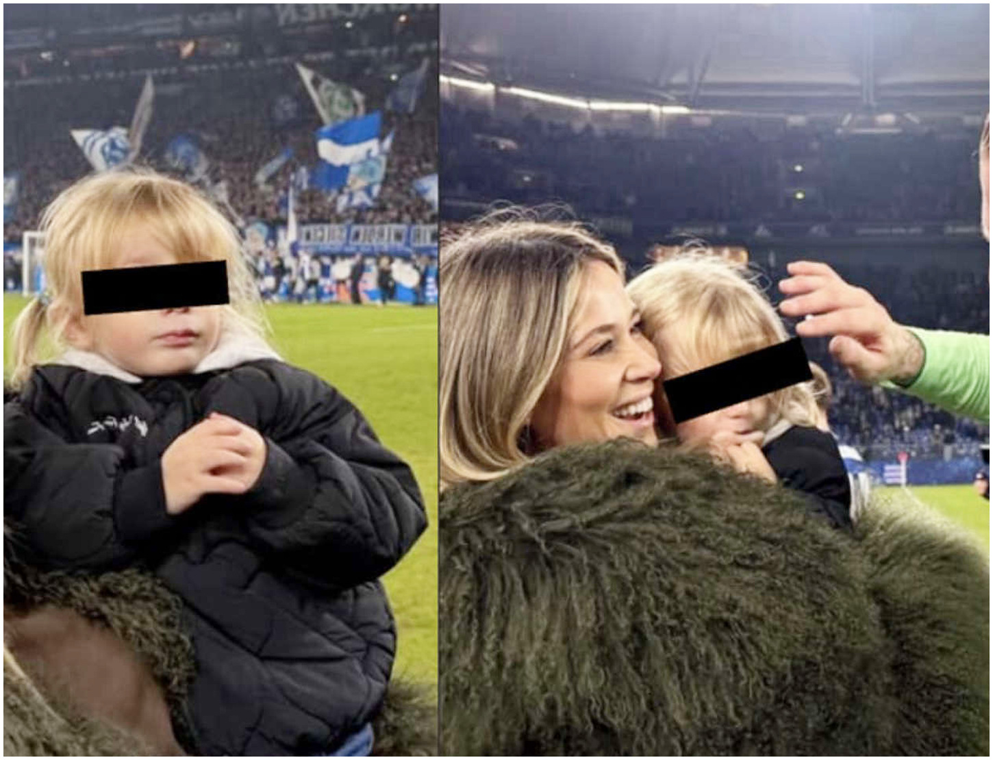Diletta Leotta allo stadio con la figlia di 2 anni, scoppia la polemica sul loro uso sui social