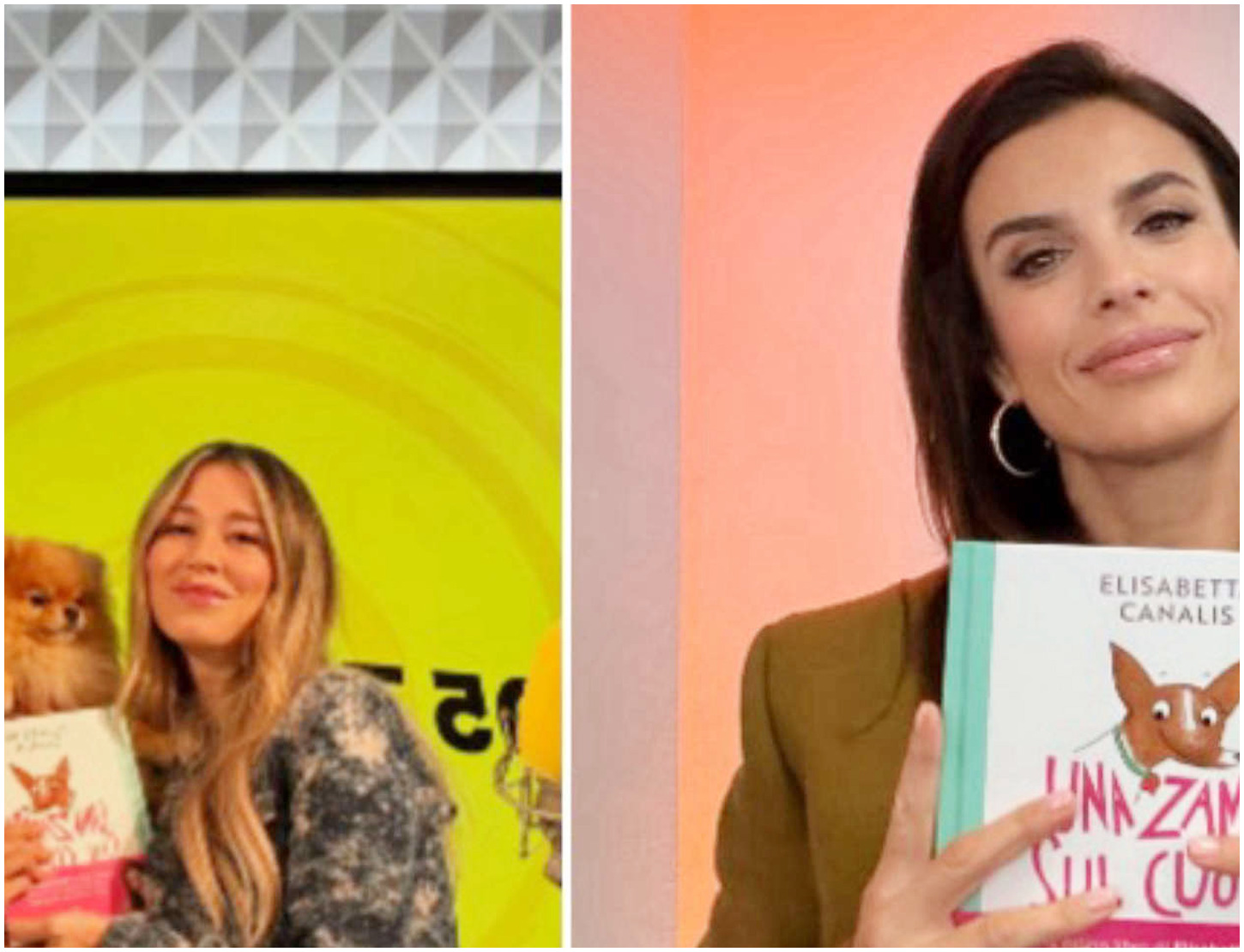 Elisabetta Canalis presenta il suo libro sugli animali in un evento a Milano con grande successo