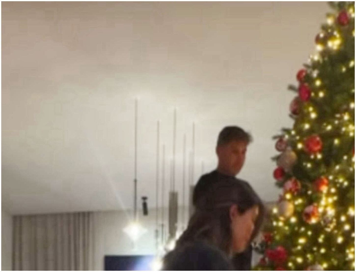 Federica Nargi allestisce l’albero di Natale nella sua casa di Milano con grande entusiasmo