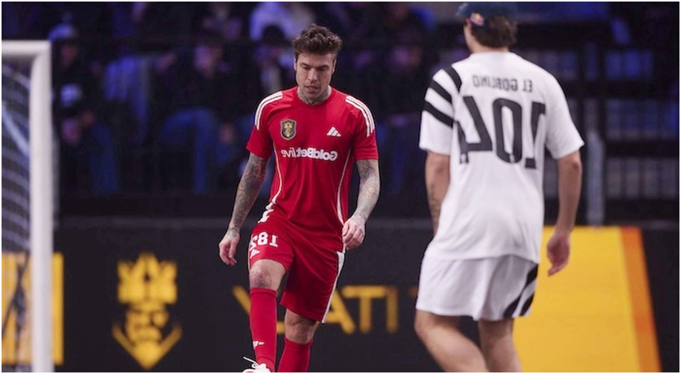 Fedez sorprende tutti sul campo della Kings League con una performance da calciatore e Melissa Satta