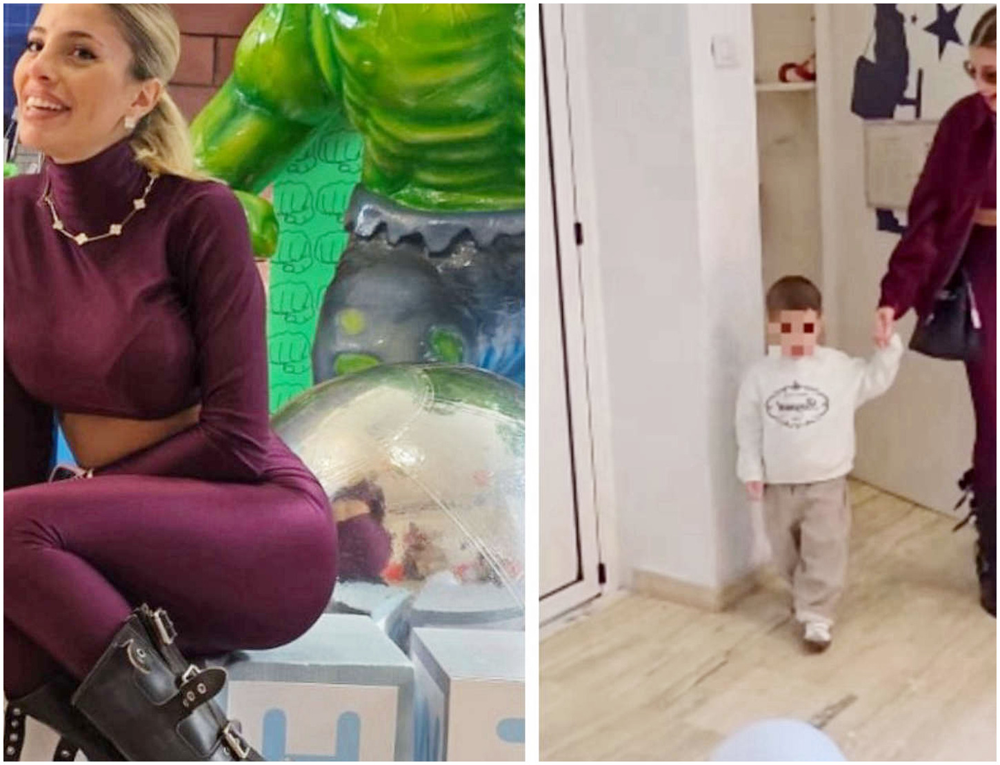 Festa a sorpresa organizzata a scuola per il terzo compleanno del figlio di Chiara Nasti