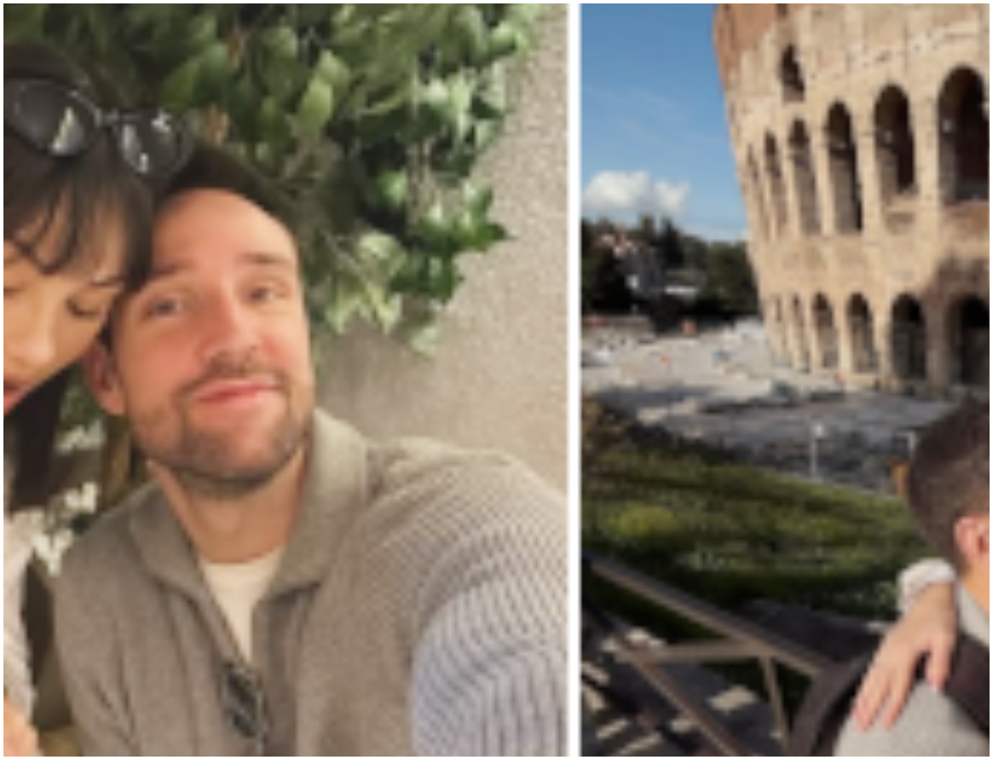 Andrea Zenga e Rosalinda Cannavò innamorati a Roma: una fuga romantica tra le bellezze della città