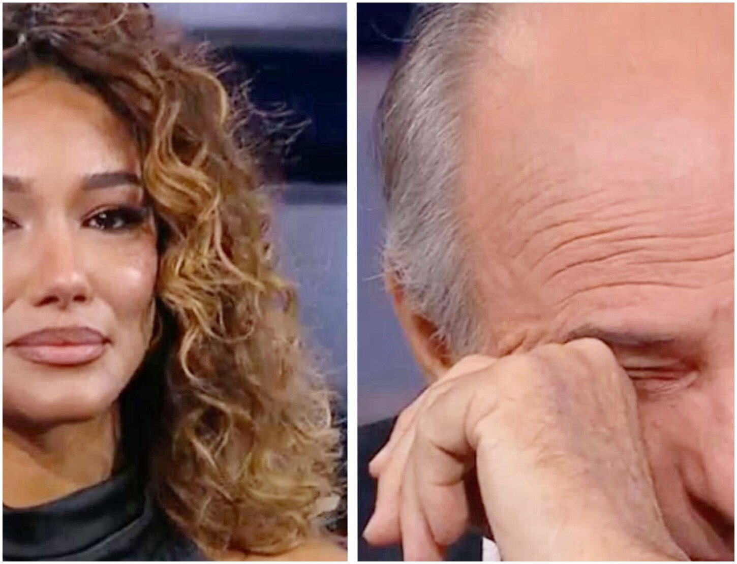 Gerry Scotti e Samira Lui in lacrime in diretta televisiva: il motivo dietro l’emozione.