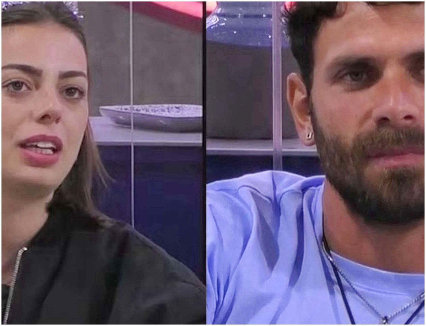 La madre di Benedetta affronta Domenico al Grande Fratello, scongiurata la chiusura anticipata del programma