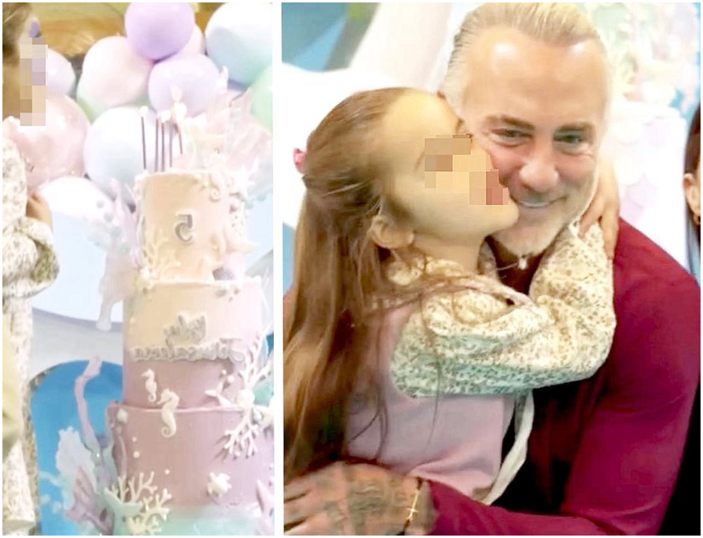 Gianluca Vacchi e Sharon Fonseca celebrano con un party di lusso i 5 anni della figlia Blu Jerusalema